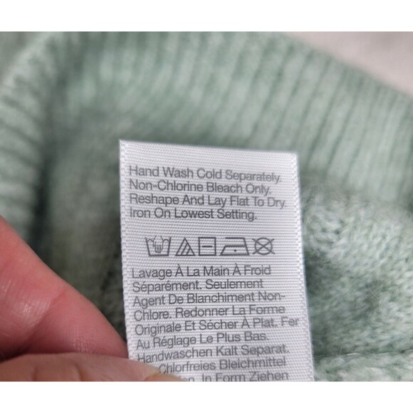 Madewell Havener Cable Stitch Crewneck Sweater Womens Plus Size 2XL NI313 New - Picture 13 of 14